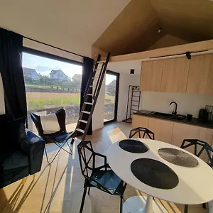  Chalet Bosko Z Sauna I Balia W Sulminie Obok Gdanska Polen